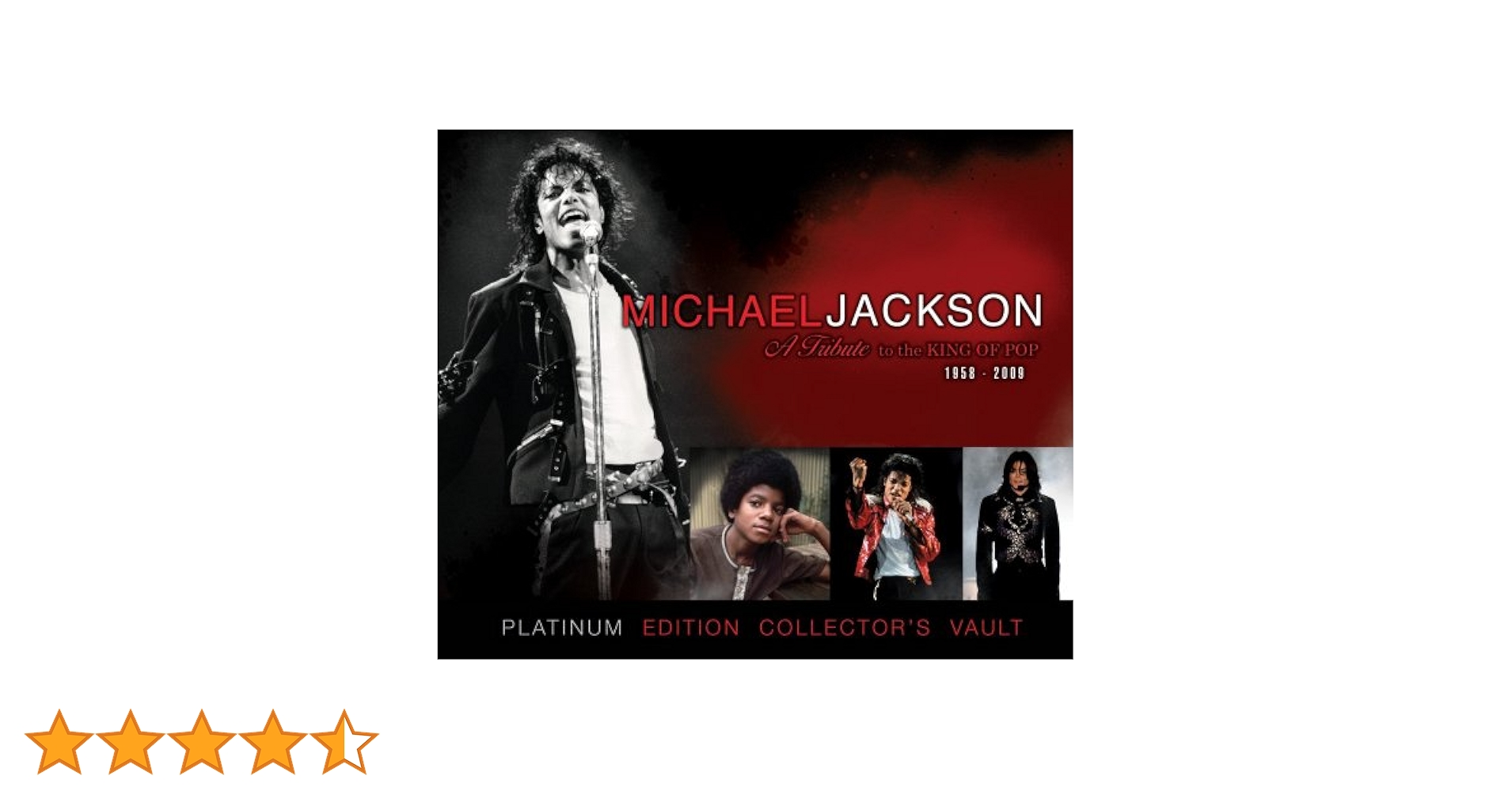 洋楽 MICHAEL JACKSON PLATINUM COLLECTOR VAULT Michael Jackson Platinum Edition Collector's Vault Hard